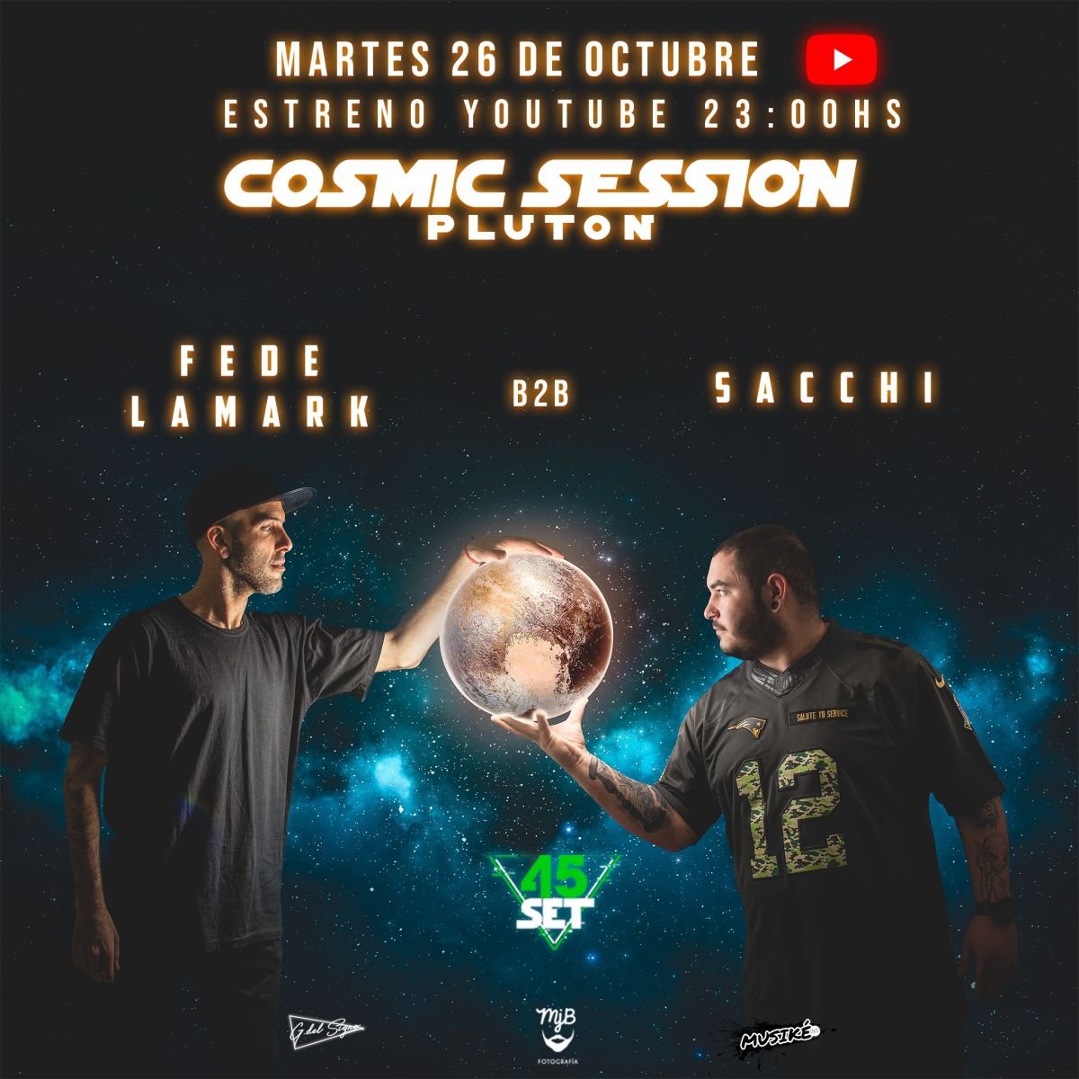 Plutón · Cosmic Sessions