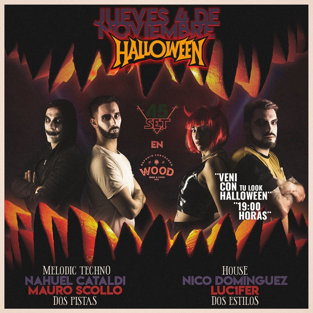 Foto del evento Halloween 45SET